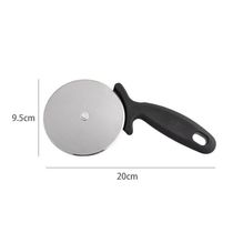 Carretilha Cortador De Massa Lisa Pizza Em Aço Inox Resistente