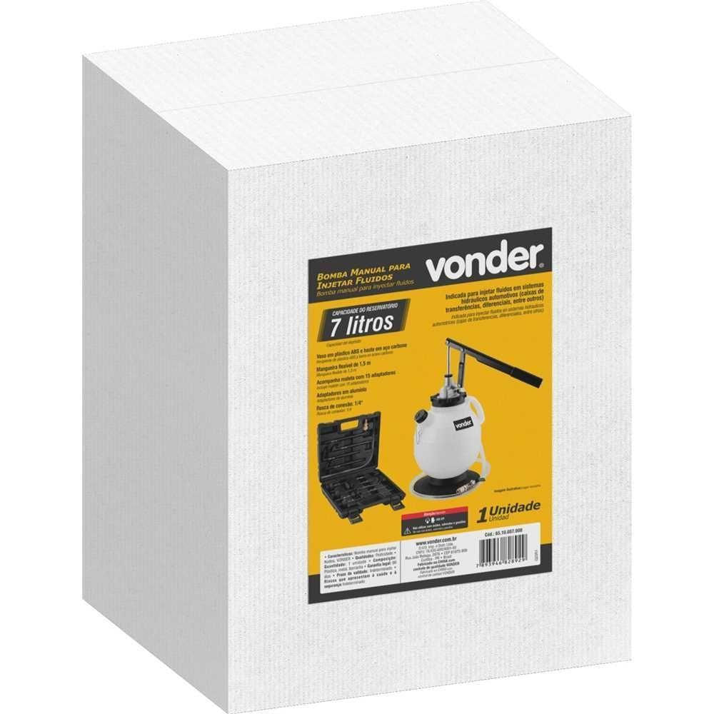 Bomba Manual Para Injetar Fluidos 7 Litros Vonder