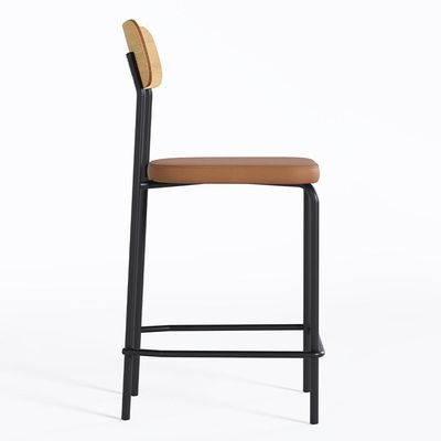 Banco Alto Student Preto-caramelo - Overseas