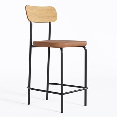 Banco Alto Student Preto-caramelo - Overseas
