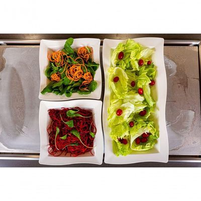 Saladeira Moove Quadrada 2l Verde Em Polipropileno Linha Tropical Vem