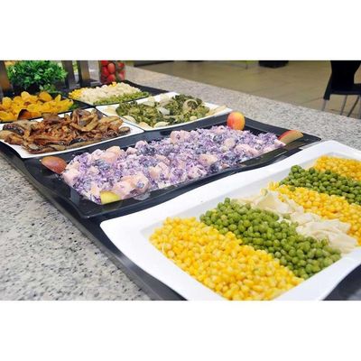 Saladeira Moove Retangular 5l Branca Em Polipropileno Linha Tropical Vem