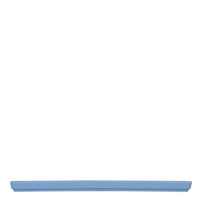 Prato Square Retangular 13,5x27 Azul Em Polipropileno Linha Tendência Vem
