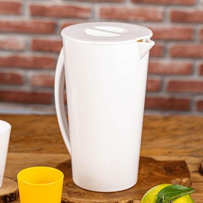 Jarra Fresc 2,5l Rosé Em Polipropileno Linha Tendência Vem