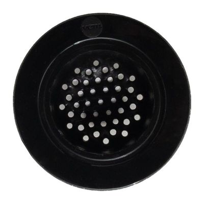 Ralo De Pia Facility 12cm X 7cm Silicone Preto Vem