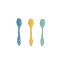 Kit Colher Dolce Vem Verde-azul-amarelo Pp Linha Alegria