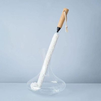 Escova De Limpeza Flexível Para Jarras Com Cabo De Bambu Oikos:preto