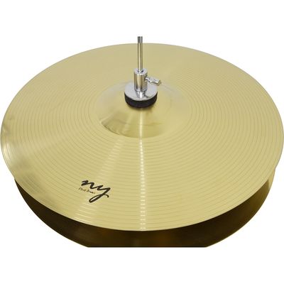 Kit 5 Pares de Pratos de Bateria Chimbal 14" Liga de Aço New York