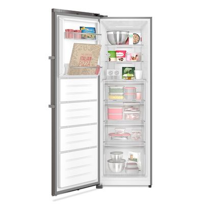 Freezer Vertical Electrolux 262L Experience com Inverter Twins cor Inox (FTI4S) 127V