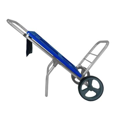 Carrinho De Praia Com Avanço Para Caixa Térmica Zaka Cor:azul Azul
