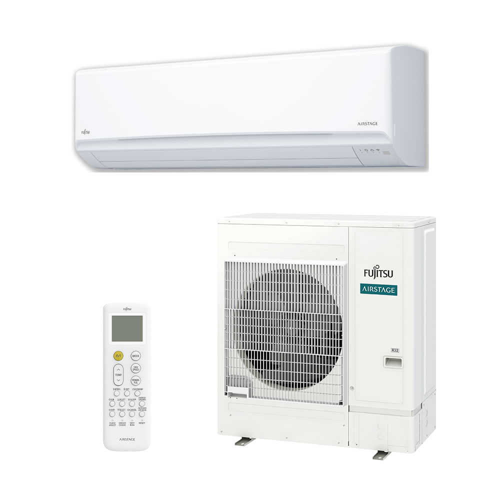 Ar Condicionado Split Hi Wall Fujitsu Inverter Airstage Premium 27.000 Btus Quente e Frio 220v R-32