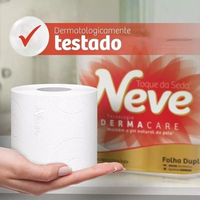 Papel Higienico Neve Folha Dupla Leve 12 Pague 11 Rolos