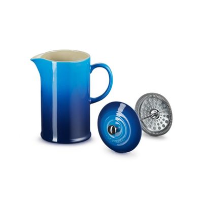 PRENSA LE CREUSET FRANCESA PARA CAFÉ EM CERÂMICA AZURE BLUE 60706082200003