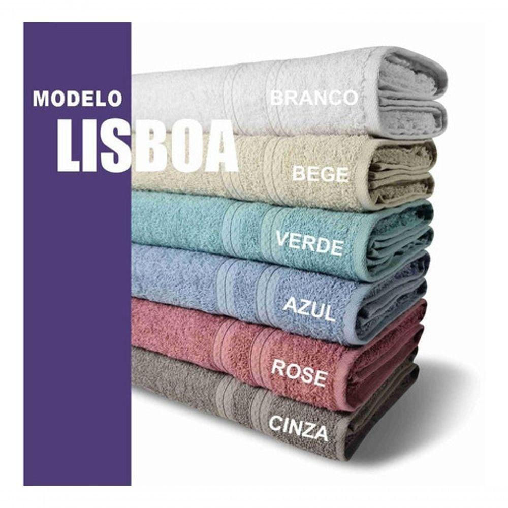 7 Toalhas Grande Super Felpudas E Grossa 80x150 Bege