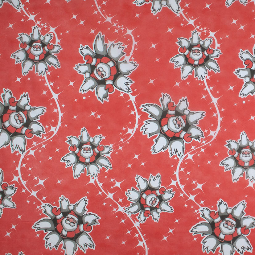 1 Toalha Mesa TNT Festa Feliz Natal Papai Noel 140x500