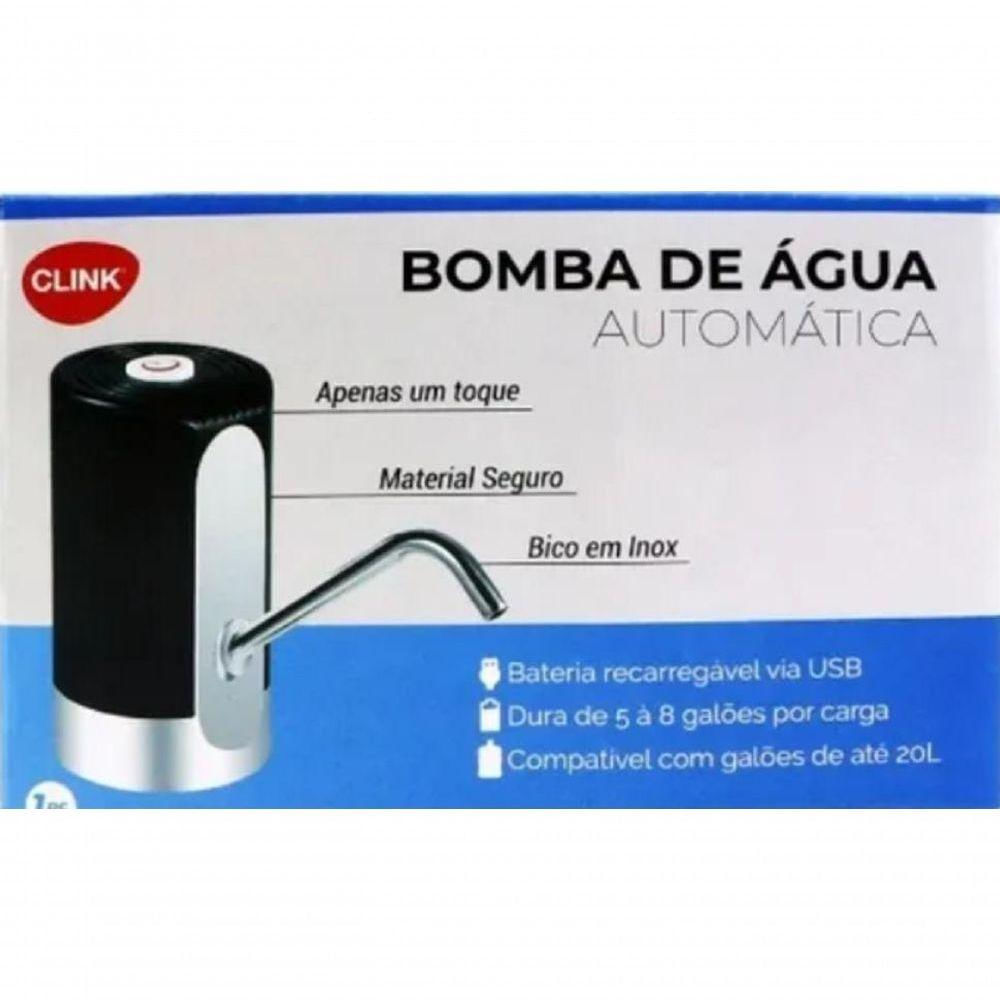 Bomba Elétrica Automática Garrafão Galão água Recarregável