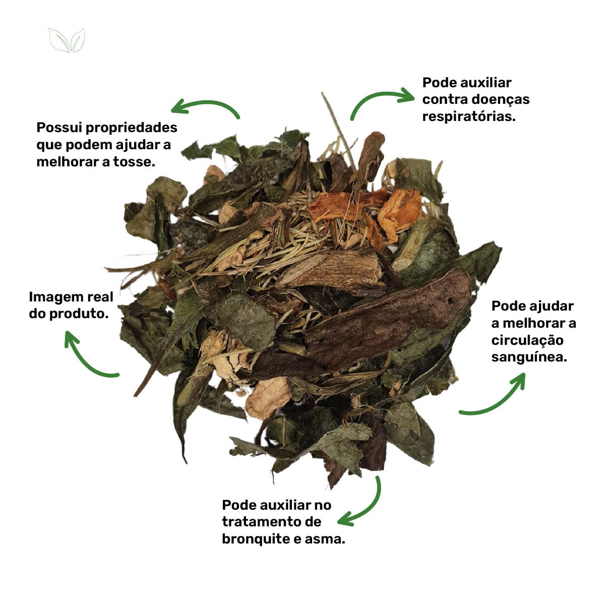 Blend - Chá para Tosse - 100% Natural - Alta Qualidade - 30g