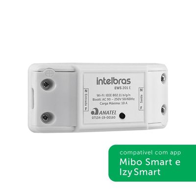 Interruptor Controlador de Cargas Wifi EWS 201 e 4850001