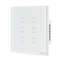 Interruptor SMART WI-FI Touch 6 Teclas Branco EWS 1006 4850030