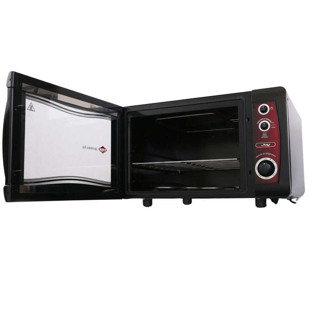Forno Elétrico Joy Black Easy Clean Layr 127V