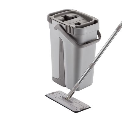 Mop Flat Lava e Seca Menalux com Refil Extra de Microfibra Não se aplica