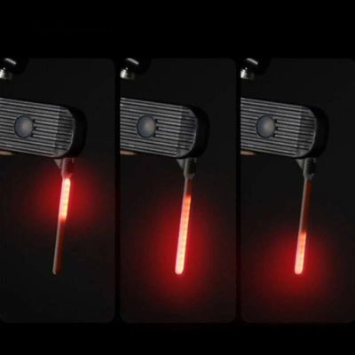 Lanterna Pisca Traseira Bike com 15 Leds Cob modo Sequencial