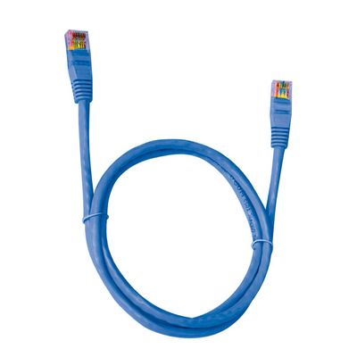 Patch CORD Pluscable CAT5E 1.5M Azul