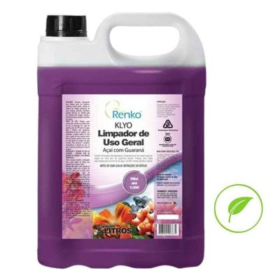 Klyo Limp Geral Açai C/guar.conc.5lt