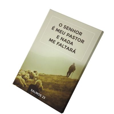 Placa Decorativa - O Senhor é Meu Pastor E Nada Me Faltará