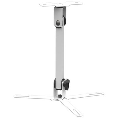 Suporte Projetor Datashow Teto Parede Braço 20 Cm Branco