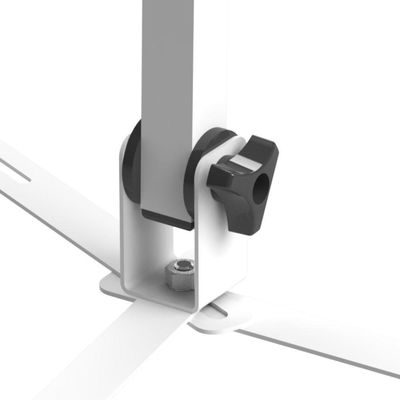 Suporte Projetor Datashow Teto Parede Braço 20 Cm Branco