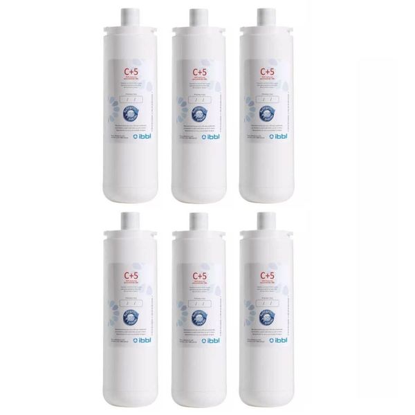 Kit 6 Refil Filtro Purificador Ibbl C+5 Fr600 Expert Evolux Cor Branco