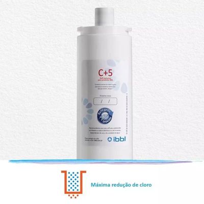 Kit 6 Refil Filtro Purificador Ibbl C+5 Fr600 Expert Evolux Cor Branco