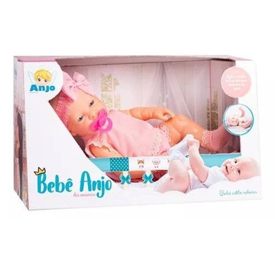Bebe Boneca Anjo Collection Boneca Com Shortinhos