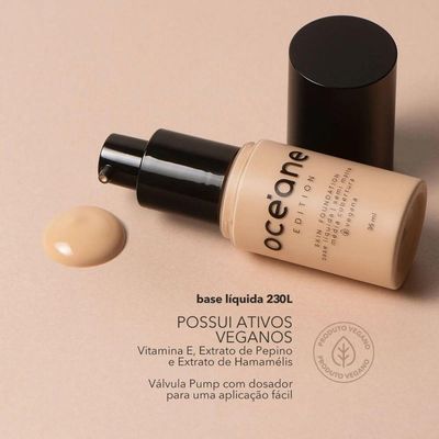 Base Líquida Clara Semi-matte Skin Foundation 230l Océane Edition 35ml