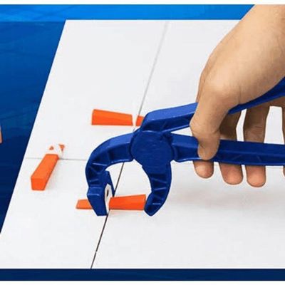 Alicate Nivelador De Piso Metasul Azul