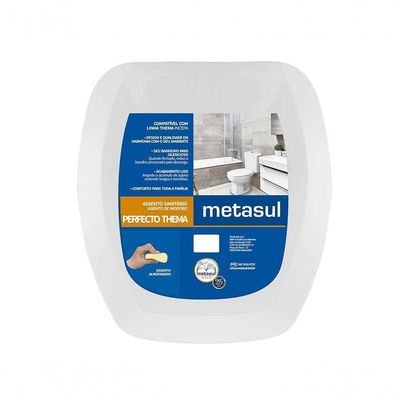 Assento Metasul Almofadado Perfecto Thema Biscuit