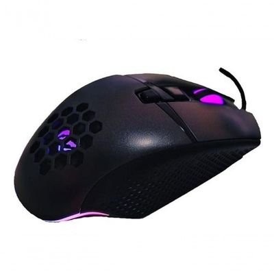 Mouse Gamer Com 8 Botões Rgb Cor Preto