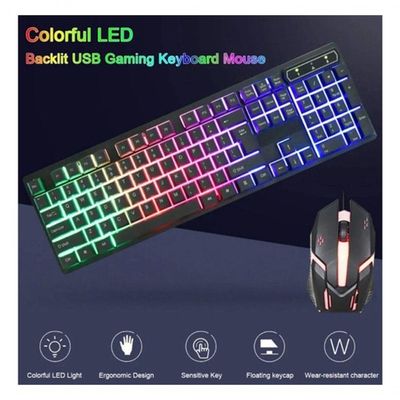 Kit Gamer Completo Com Teclado E Mouse Rgb Led - O Upgrade Que Seu Setup Precisa