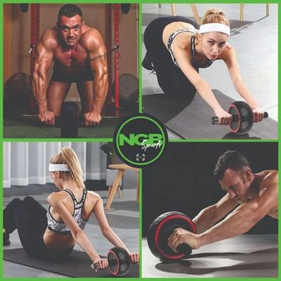 Roda Abdominal Para Treinamento Grupo Musculares