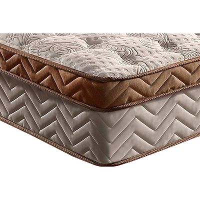 Conjunto Box King: Colchão Molas Paropas Ensacadas Eco Linho + Base CRC Courano White (193x203)