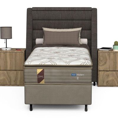 Conjunto Box Solteiro Mola Probel Modern (88x188x32cm)