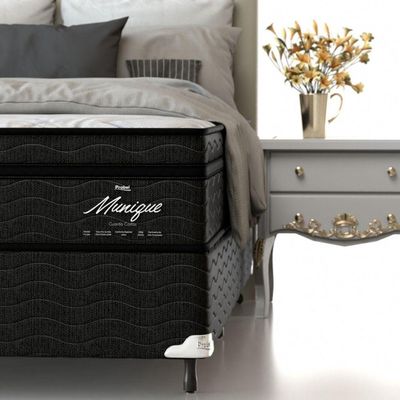 Conjunto Box Solteiro Mola Ensacada Probel Munique (88x188x56cm)
