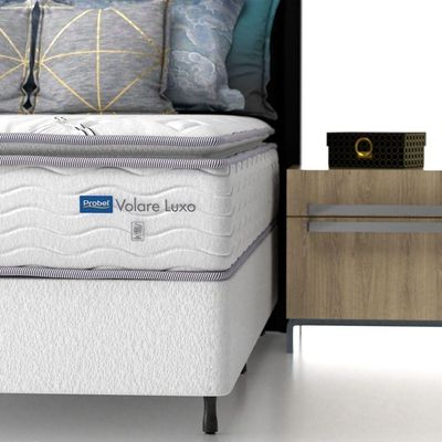 Conjunto Box Casal Mola Probel Volare Luxo (138x188x59cm)