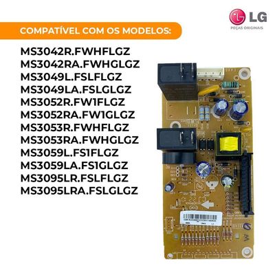 Placa Display Interface 110/220v Ebr75234882 Micro-ondas Lg único