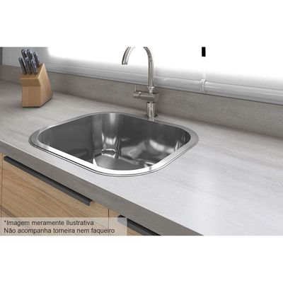 Multiuso de Cozinha Cuba de Embutir Multilinha Aço - Itatiaia