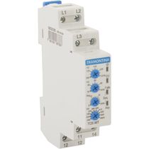 Relé De Monitoramento Tramontina Falta E Sequência De Fase 165-528 V Ac 8 A Ac-1 Ou 2 A Ac-15