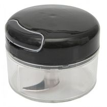 Mini Processador Manual Lyor 2 Laminas 200ml - Preto