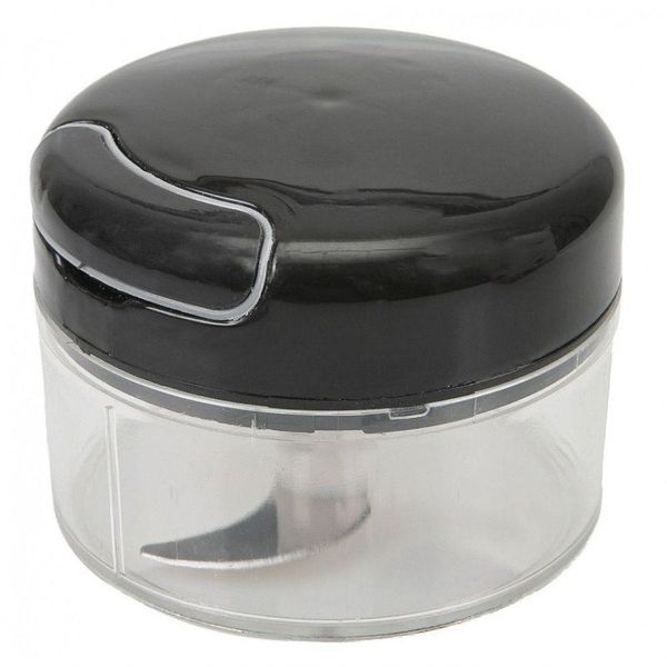 Mini Processador Manual Lyor 2 Laminas 200ml - Preto