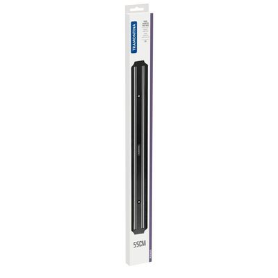 Barra Magnética Para Facas Tramontina Plenus Em Polipropileno E Aço Inox 55 Cm